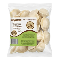 Вареники Вкусные с картофелем 400гр