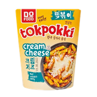 Рисовые палочки Tokpokki со вкусом крем-сыра 160гр