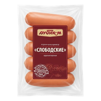 Сардельки Рубиком Слободские 500гр
