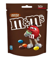 Драже M&M's с шоколадом 145гр