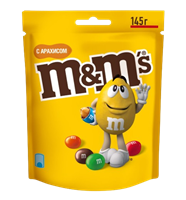 Драже M&M's с арахисом 145гр