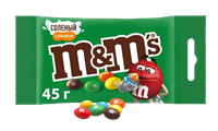 Драже M&M's с соленым арахисом 45гр