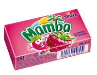 Жевательные конфеты Mamba 26,5гр
