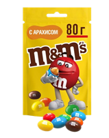 Драже M&M's с арахисом 80гр