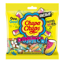 Жевательный мармелад Chupa-Chups Кислые Роллсы 100гр