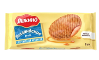Вафли Яшкино Голландские с карамелью 290гр