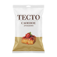 Тесто Смак слоеное дрожжевое 0,9кг
