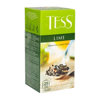Чай зеленый Tess Lime 25 пакетов