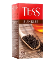 Чай черный Tess Sunrise 25 пакетов
