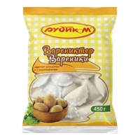Вареники Рубиком с картофелем 450гр