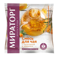 Смесь для чая Мираторг с облепихой и имберем 300гр