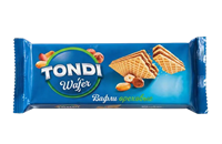 Вафли тонкие ореховые Tondi 167 гр