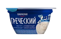 Данон йогурт греческий натуральный 5% 120гр