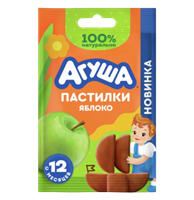 Пастила Агуша Яблоко 12гр