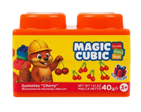 Жевательный мармелад Magic Cubic Вишня 40 гр