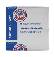 Масло Восток Молоко Крестьянское 72,5% 180 гр