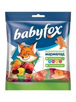Жевательный мармелад Babyfox бегемоты 70гр.