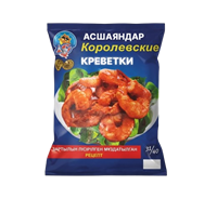 Креветки Королевские АС в/м с хвостиком 31/40 1кг