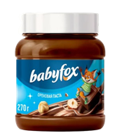 Шоколадно-ореховая паста Babyfox 270гр