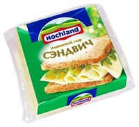Сыр Хохланд сэндвич 150гр ломтики