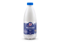 Молоко Пэт-бутылка 0.95л жир 4%