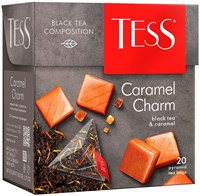 Чай черный Tess Caramel 20 пирамид