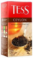 Чай черный Tess Ceylon 25 пакетов