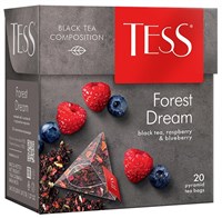 Чай черный Tess Forest dream 20 пирамид