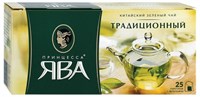 Чай зеленый Ява Традиционный 25 пакетов