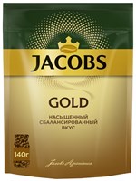 Кофе Jacobs Gold растворимый 140гр