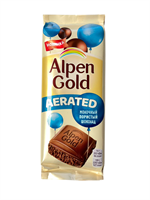 Шоколад Альпен Гольд Пористый Молочный 80гр
