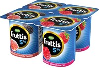 Fruttis жир 5% Инжир-чернослив-Малина-Земляника 115гр