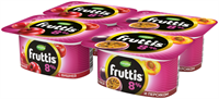 Fruttis жир 8% Вишня-Персик-Маракуйя 115гр