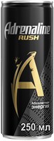 Энергетический напиток в банке Adrenaline Rush 0.25 л