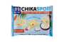 Шоколад ChikaSport белый с миндалем и кокосовыми чипсами 100гр - фото 16791