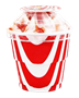 Мороженое SHIN-LINE Розочка клубнично-йогуртовый 120гр - фото 18533