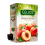 Сок GELIOS Яблоко-персик, прямого отжима, 100%, коробка+пакет с краником, 3л - фото 23802