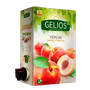 Нектар GELIOS Персик 50%, коробка+пакет с краником, 3л - фото 23804
