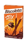 Stix Biscolata покрытые молочным шоколадом и карамелью 40гр - фото 24408
