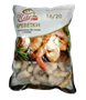 Креветки Elite Fish 16/20 сырая б/гол в панцире с/м ПРЕМИУМ Китай 1кг - фото 27796
