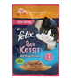 Корм Феликс кусочки в желе курица для котят 75гр - фото 29709