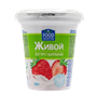 Живой Йогурт FOOD MASTER с клубникой жир 1,5% 300 гр - фото 30316