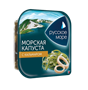 Морская капуста Русское Море с кальмаром 200гр - фото 30786