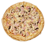 Пицца Ветчина и грибы 30см - фото 31437