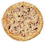 Пицца Ветчина и грибы 30см - фото 31517