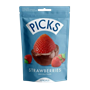 Конфеты PICKS сублимированная клубника в молочном шоколаде 90гр - фото 31656