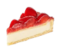 Чизкейк Kristof Клубничный элит 1 порция 120гр - фото 31786