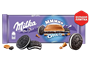 Шоколад Милка со вкусом ванили и печеньем Орео 300гр - фото 33292