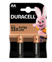 Батарейки Duracell AA 2шт - фото 33806