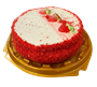 Торт Йогуртовый с клубникой 650гр - фото 35484